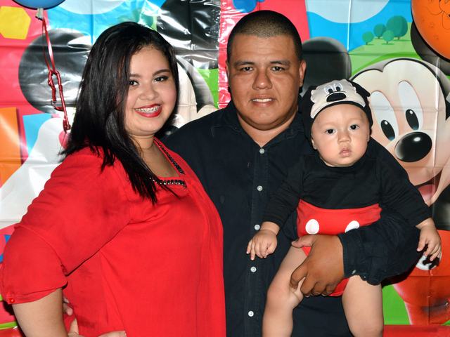 Carolina Salazar, David Fabián Silva y Fabián Silva.